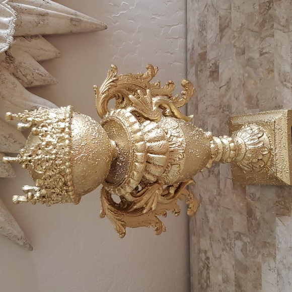 Faux Gold Flecked Angel